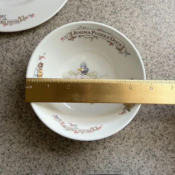 Vintage Royal Albert 1986 Beatrix Potter children’s 3 piece set - Picture 15 of 16